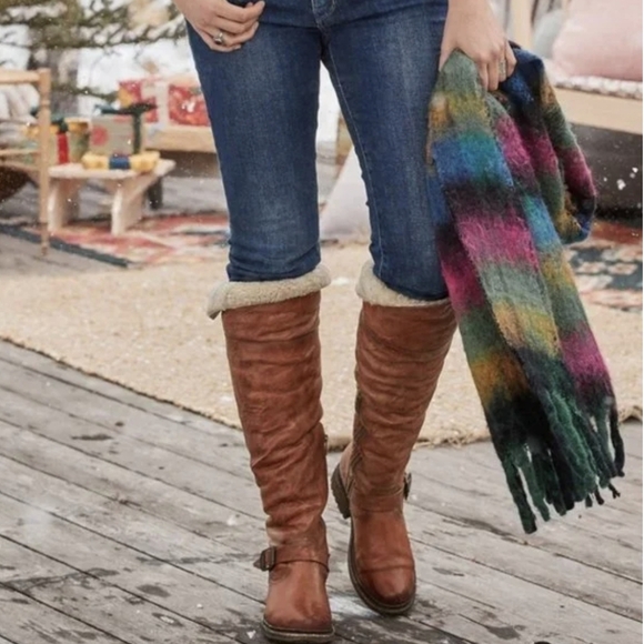 Frye Brown Over the Knee Boots - Picture 4 of 14